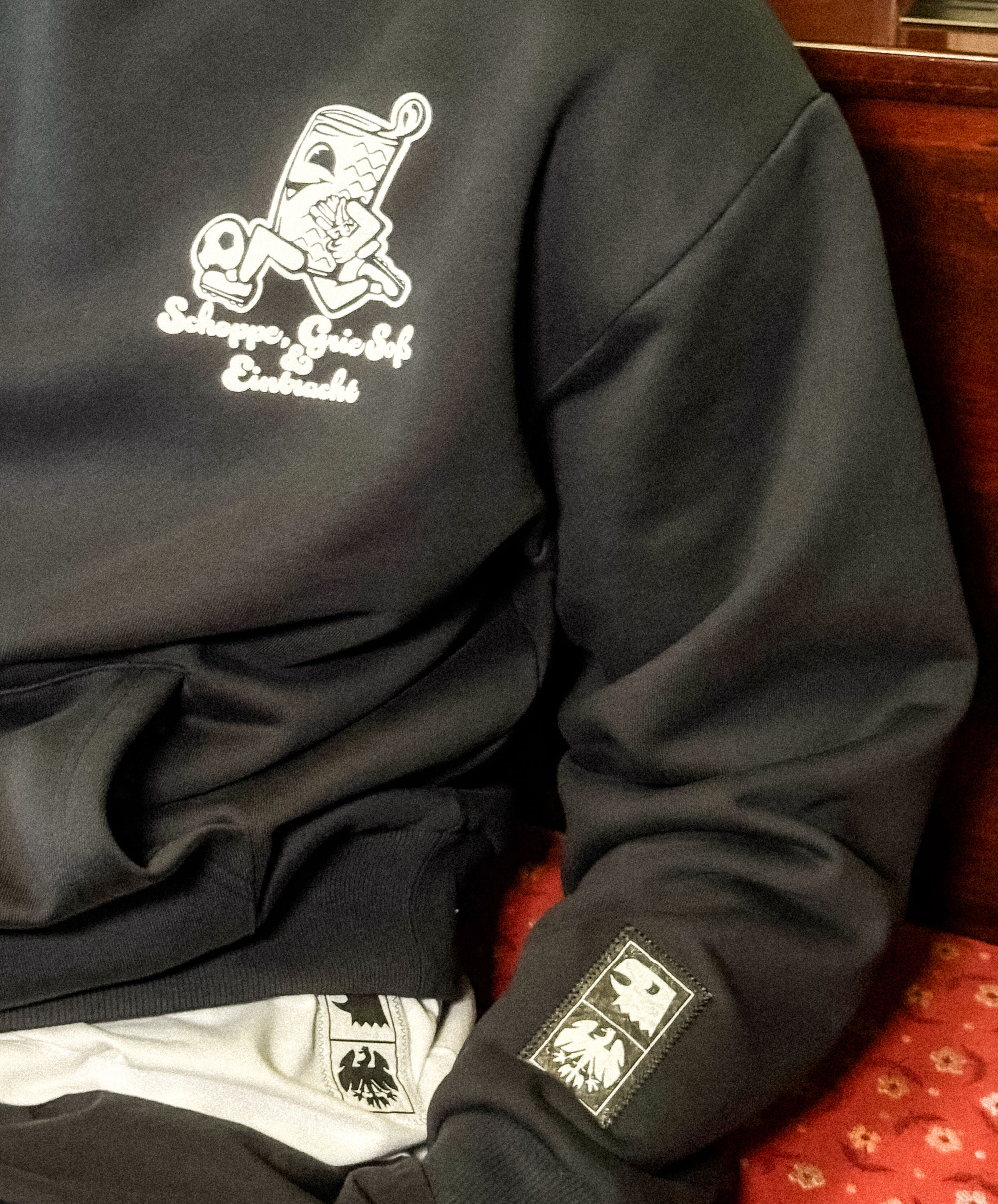 Schoppe Seppl Hoodie Schwarz